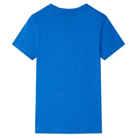 Kinder-T-Shirt Blau 128