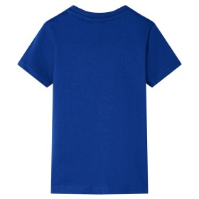 Kinder-T-Shirt Dunkelblau 104
