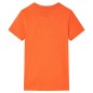 Kinder-T-Shirt Dunkelorange 128 Kinder-T-Shirt Dunkelorange 128