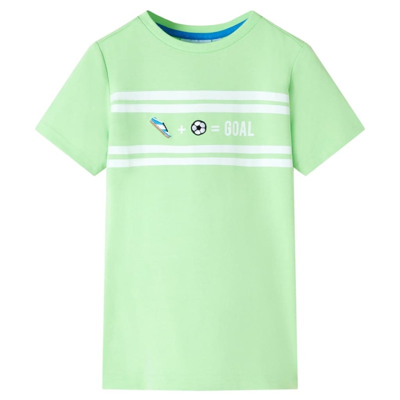 Kinder T-Shirt Neongrün 104 Kinder T-Shirt Neongrün 104