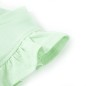 Kinder-T-Shirt mit Rüschenärmeln Zartgrün 104 Kinder-T-Shirt mit Rüschenärmeln Zartgrün 104