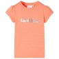 Kinder-T-Shirt mit Flügelärmeln Neonorange 116 Kinder-T-Shirt mit Flügelärmeln Neonorange 116