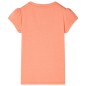 Kinder-T-Shirt mit Flügelärmeln Neonorange 116 Kinder-T-Shirt mit Flügelärmeln Neonorange 116