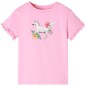 Kinder-Kurzarmshirt Hellrosa 128 Kinder-Kurzarmshirt Hellrosa 128