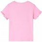 Kinder-Kurzarmshirt Hellrosa 128 Kinder-Kurzarmshirt Hellrosa 128