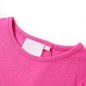 Kinder-T-Shirt mit Flügelärmeln Dunkelrosa 140 Kinder-T-Shirt mit Flügelärmeln Dunkelrosa 140