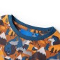Kinderpyjama mit Langen Ärmeln Cognac 140 Kinderpyjama mit Langen Ärmeln Cognac 140