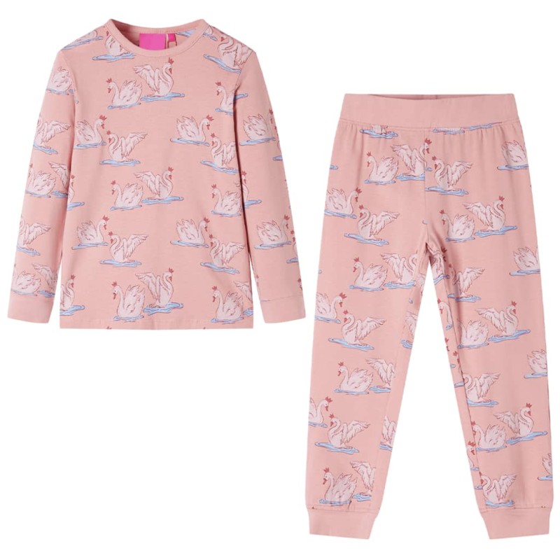 Kinderpyjama mit Langen Ärmeln Hellrosa 116 Kinderpyjama mit Langen Ärmeln Hellrosa 116