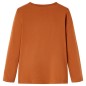 Kinder-Langarmshirt Cognac 104 Kinder-Langarmshirt Cognac 104