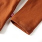 Kinder-Langarmshirt Cognac 104 Kinder-Langarmshirt Cognac 104