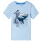 Kinder-T-Shirt Hellblau 128 Kinder-T-Shirt Hellblau 128