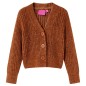 Kinder-Strickjacke Cognac 104 Kinder-Strickjacke Cognac 104