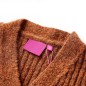 Kinder-Strickjacke Cognac 104 Kinder-Strickjacke Cognac 104
