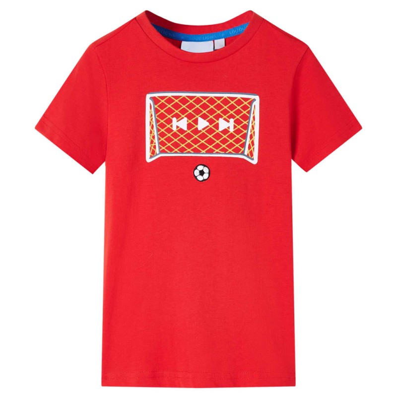 Kinder-T-Shirt Rot 128 Kinder-T-Shirt Rot 128