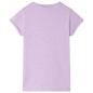 Kinder-T-Shirt Lila 128 Kinder-T-Shirt Lila 128