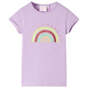 Kinder-T-Shirt Lila 104