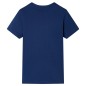 Kinder-T-Shirt Dunkelblau 104 Kinder-T-Shirt Dunkelblau 104