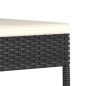 5-tlg. Garten-Essgruppe Poly Rattan Schwarz 5-tlg. Garten-Essgruppe Poly Rattan Schwarz