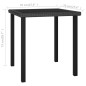 5-tlg. Garten-Essgruppe Poly Rattan Schwarz 5-tlg. Garten-Essgruppe Poly Rattan Schwarz