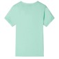 Kinder-Kurzarmshirt Hellgrün 128 Kinder-Kurzarmshirt Hellgrün 128