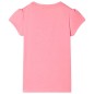 Kinder-T-Shirt Neonrosa 128 Kinder-T-Shirt Neonrosa 128