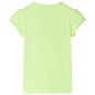 Kinder-T-Shirt Neongelb 140 Kinder-T-Shirt Neongelb 140