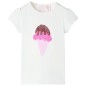 Kinder-T-Shirt Ecru 140 Kinder-T-Shirt Ecru 140