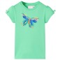 Kinder-T-Shirt Hellgrün 104 Kinder-T-Shirt Hellgrün 104