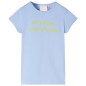 Kinder-T-Shirt Hellblau 104 Kinder-T-Shirt Hellblau 104