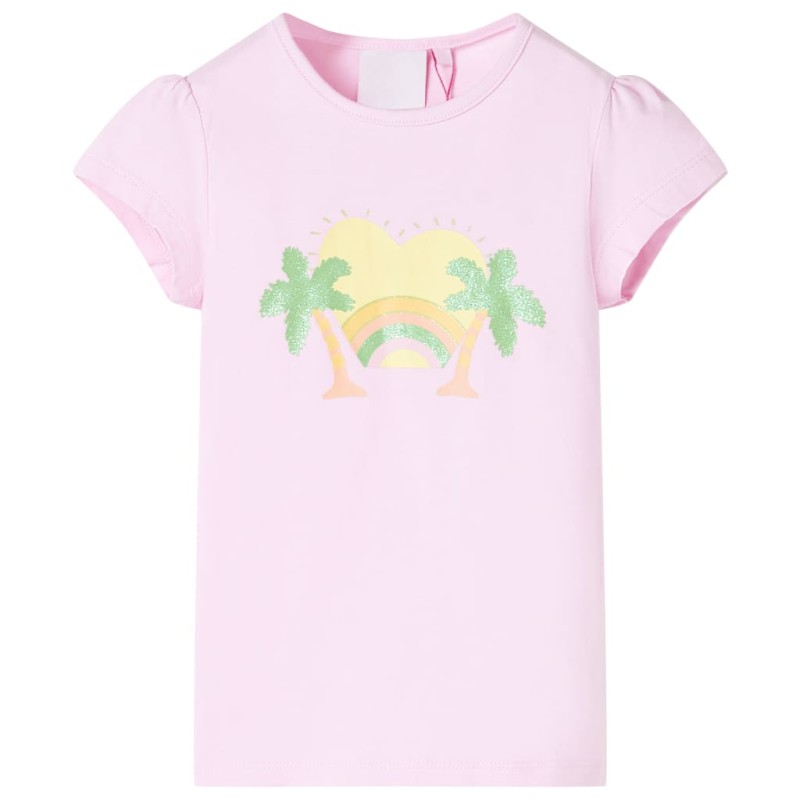 Kinder-T-Shirt Hellrosa 92 Kinder-T-Shirt Hellrosa 92