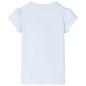 Kinder-T-Shirt Hellblau 128 Kinder-T-Shirt Hellblau 128