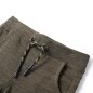 Kinder-Trainingshose Dunkles Khaki Melange 92 Kinder-Trainingshose Dunkles Khaki Melange 92