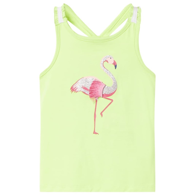 Kinder-Tanktop Neongelb 92 Kinder-Tanktop Neongelb 92