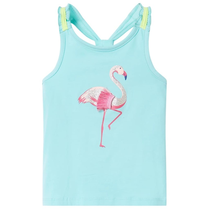 Kinder-Tanktop Helles Minzgrün 104 Kinder-Tanktop Helles Minzgrün 104