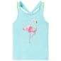 Kinder-Tanktop Helles Minzgrün 104 Kinder-Tanktop Helles Minzgrün 104