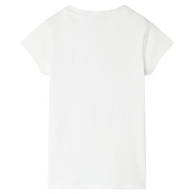 Kinder-T-Shirt Ecru 92