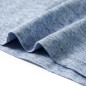 Kinder-Kurzarmshirt Blau Melange 92 Kinder-Kurzarmshirt Blau Melange 92