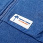 Kinder-Kapuzenpullover mit Reißverschluss Dunkelblau Melange 116 Kinder-Kapuzenpullover mit Reißverschluss Dunkelblau Melange 116