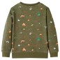 Kinder-Sweatshirt Khaki 128 Kinder-Sweatshirt Khaki 128