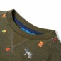 Kinder-Sweatshirt Khaki 128 Kinder-Sweatshirt Khaki 128