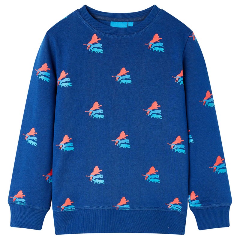 Kinder-Sweatshirt Dunkelblau 104 Kinder-Sweatshirt Dunkelblau 104
