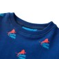 Kinder-Sweatshirt Dunkelblau 128 Kinder-Sweatshirt Dunkelblau 128