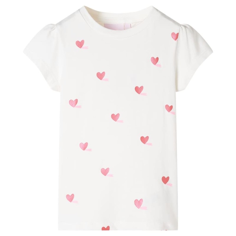Kinder-T-Shirt Ecru 140 Kinder-T-Shirt Ecru 140
