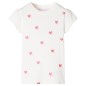 Kinder-T-Shirt Ecru 140 Kinder-T-Shirt Ecru 140