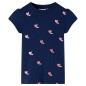 Kinder-T-Shirt Marineblau 128 Kinder-T-Shirt Marineblau 128