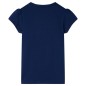 Kinder-T-Shirt Marineblau 128 Kinder-T-Shirt Marineblau 128