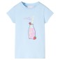Kinder-T-Shirt Hellblau 140 Kinder-T-Shirt Hellblau 140