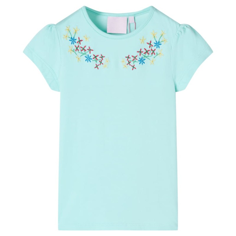 Kinder-T-Shirt Hellblau 92 Kinder-T-Shirt Hellblau 92