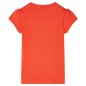 Kinder-T-Shirt Dunkelorange 104 Kinder-T-Shirt Dunkelorange 104