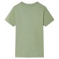 Kinder-Kurzarmshirt Hellkhaki 116 Kinder-Kurzarmshirt Hellkhaki 116